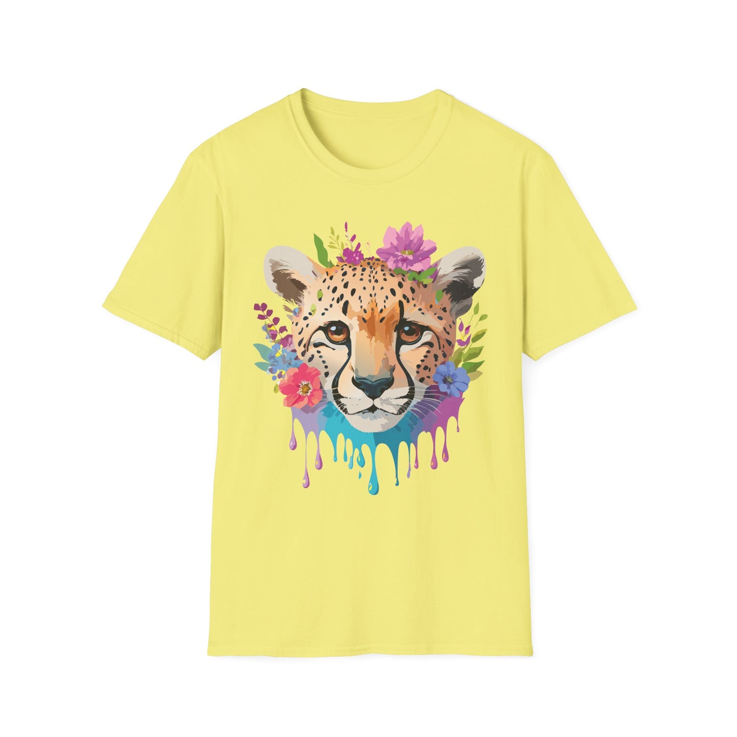 Cheetah Shirt, Shirt with Cheetah, Cheetah Tee, Shirt with Animals