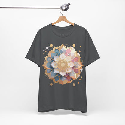 Natural Cotton Tee Shirt - Medallion Collection Printify