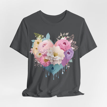Natural Cotton Tee Shirt - Love Story Collection Printify