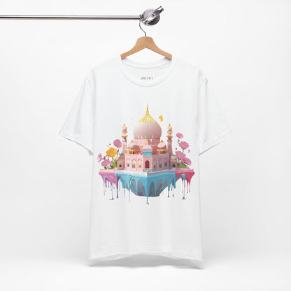 Natural Cotton Tee Shirt - Bukhara, Uzbekistan Printify