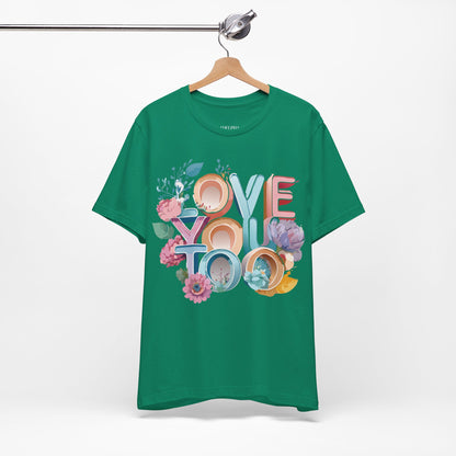 Natural Cotton Tee Shirt - Love Story Collection Printify