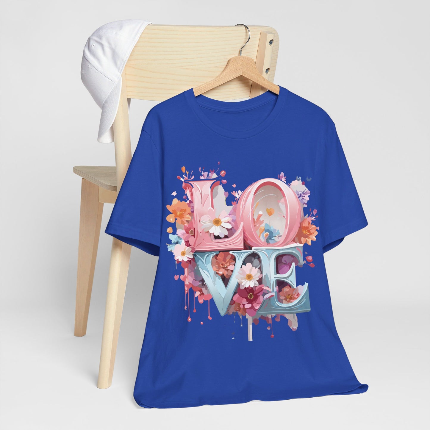 T-Shirt aus natürlicher Baumwolle – Love Story Collection