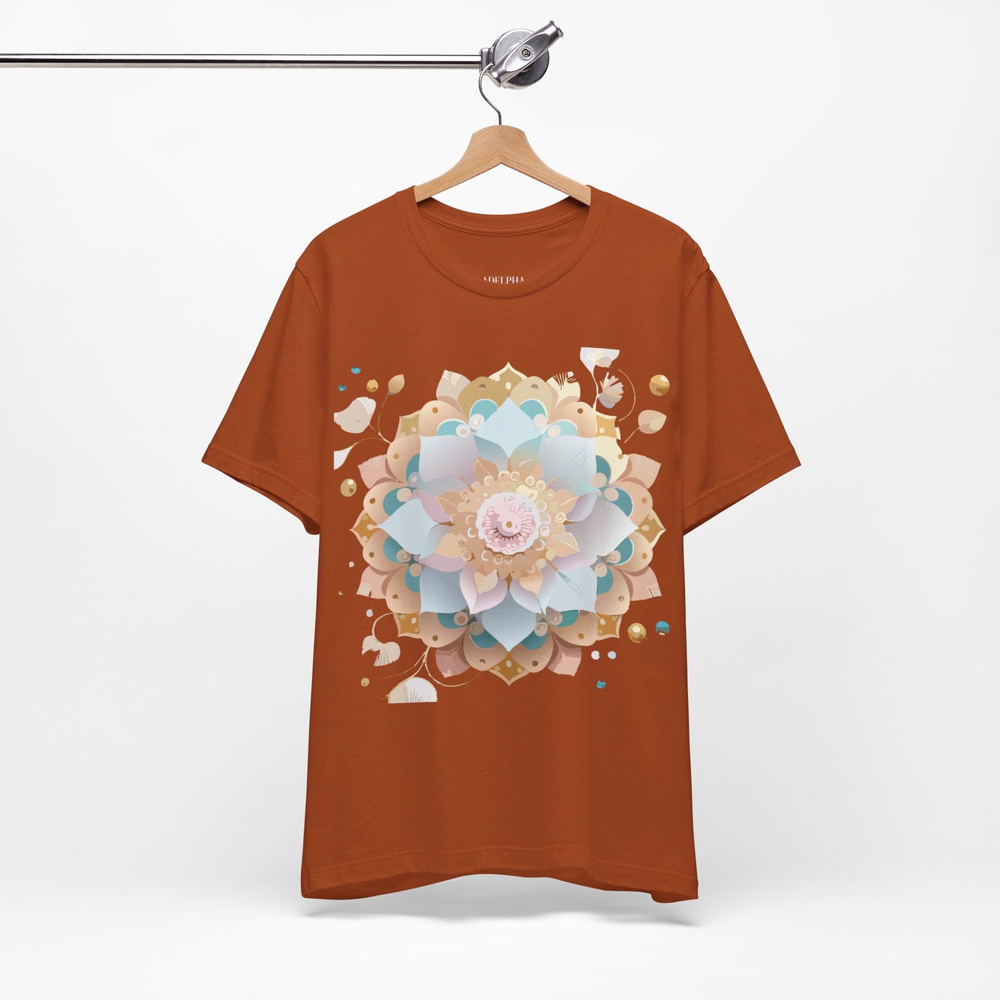 T-Shirt aus natürlicher Baumwolle – Medallion-Kollektion