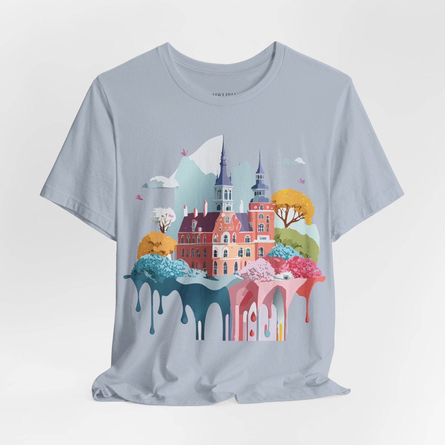 Natural Cotton Tee Shirt - Beautiful Places Collection - Warnemünde and Rostock - Germany