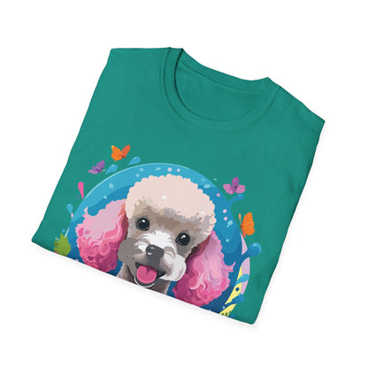 Dog Shirt With Animals Unisex Softstyle Tee 100 Percent Cotton Gildan 64000