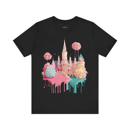 Natural Cotton Tee Shirt - Beautiful Places Collection - Vienna Printify