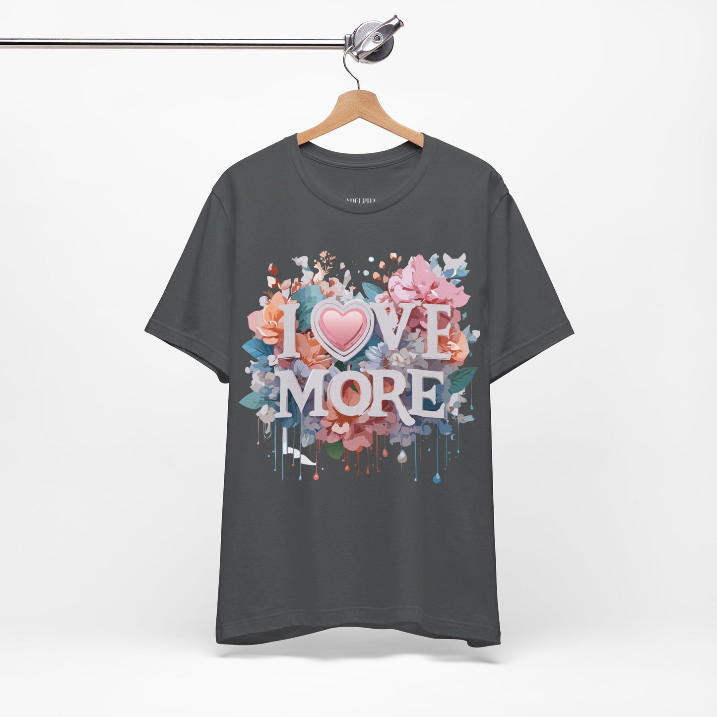 T-Shirt aus natürlicher Baumwolle – Love Story Collection