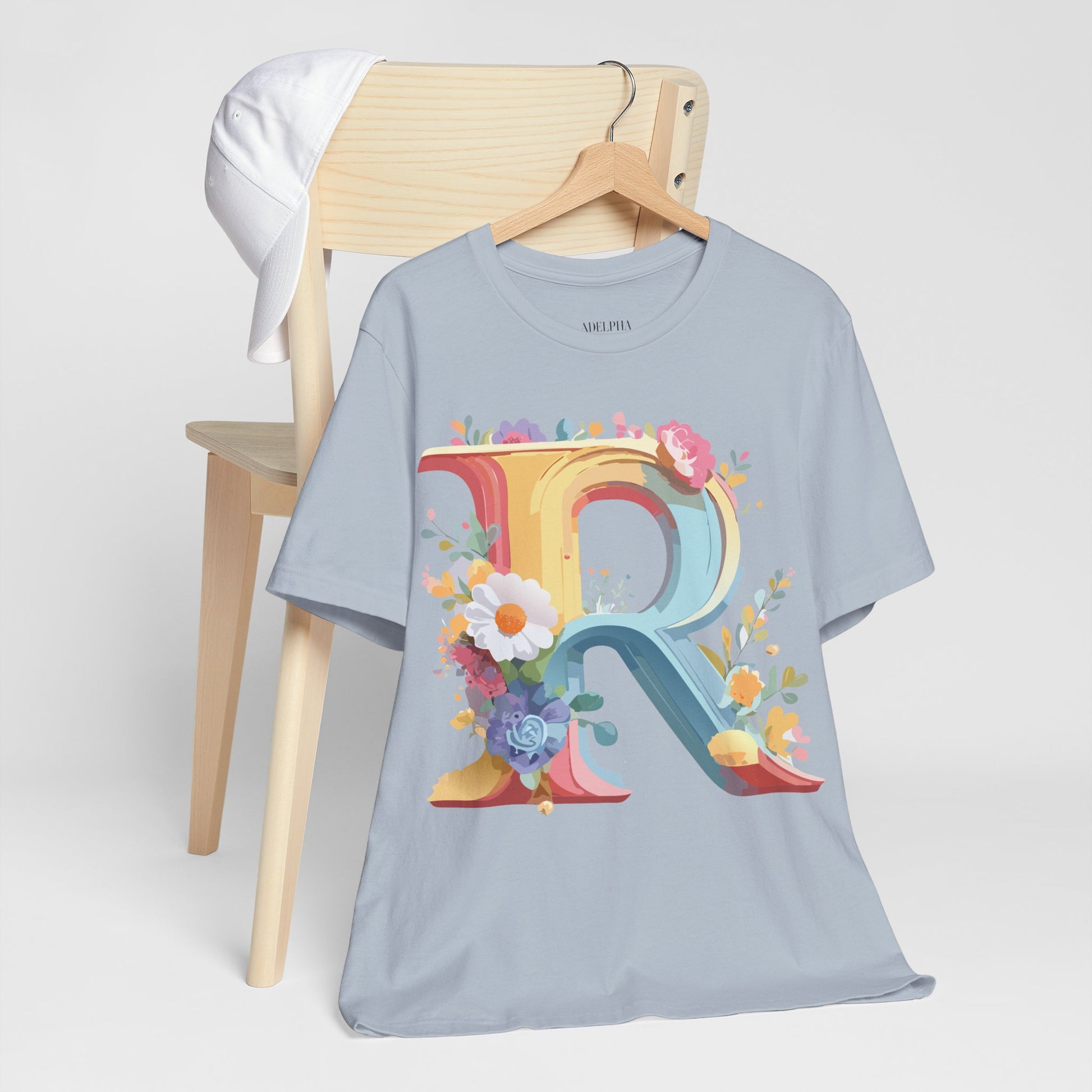 Letter Shirt, Letter R Shirt - ADELPHA