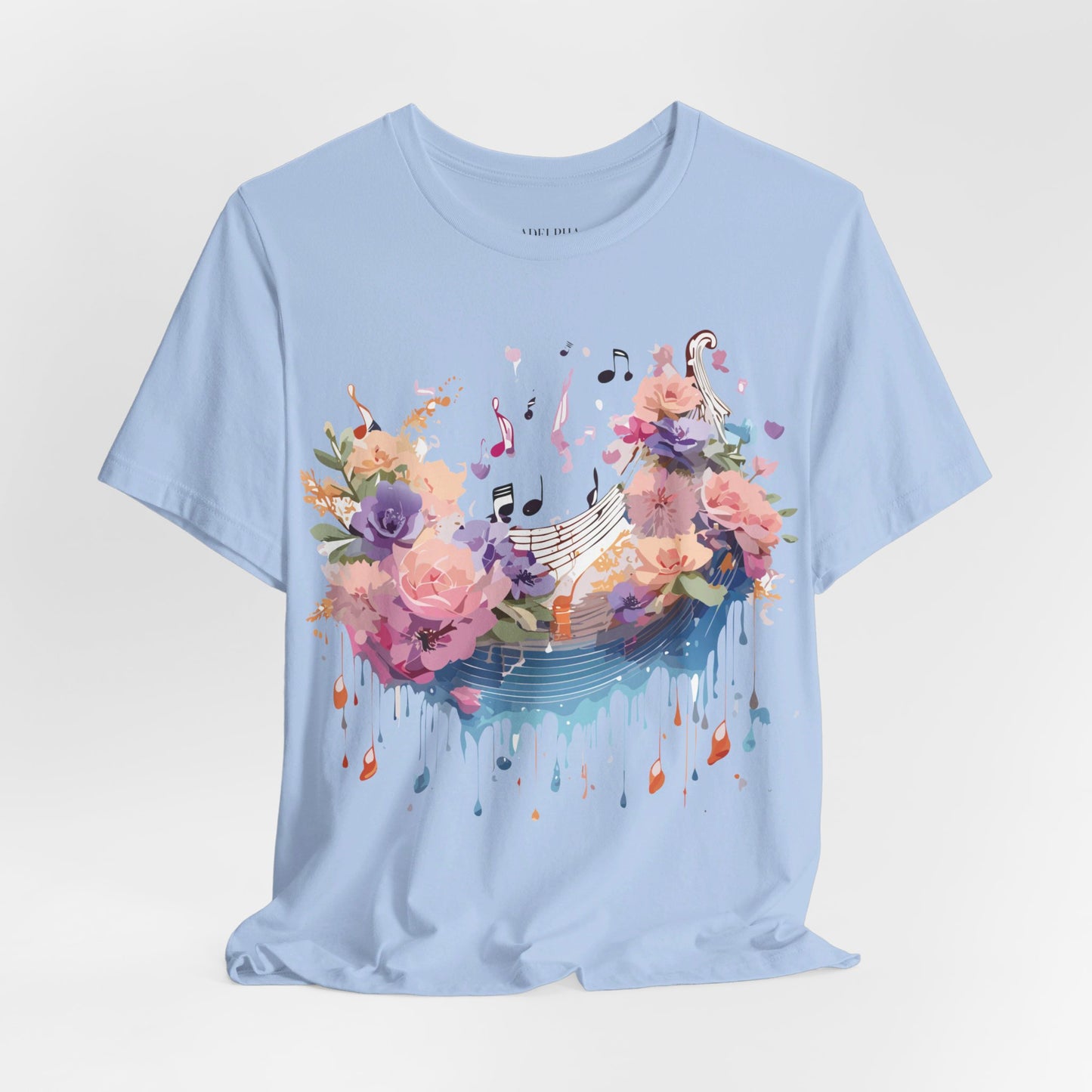 Natural Cotton Tee Shirt - Music collection