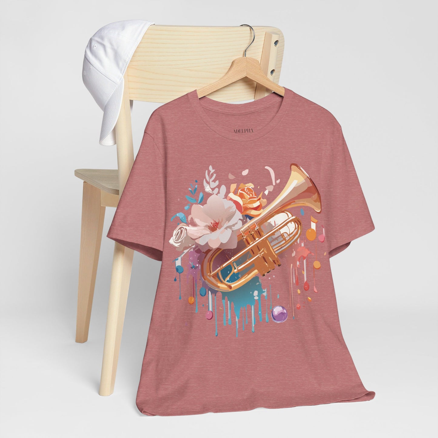 Natural Cotton Tee Shirt - Music collection