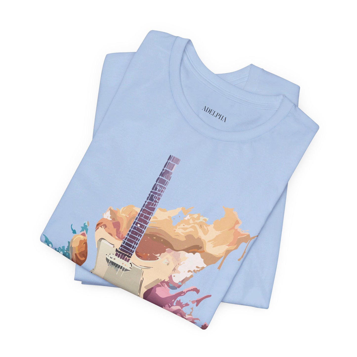 T-shirt en coton naturel - Collection Musique