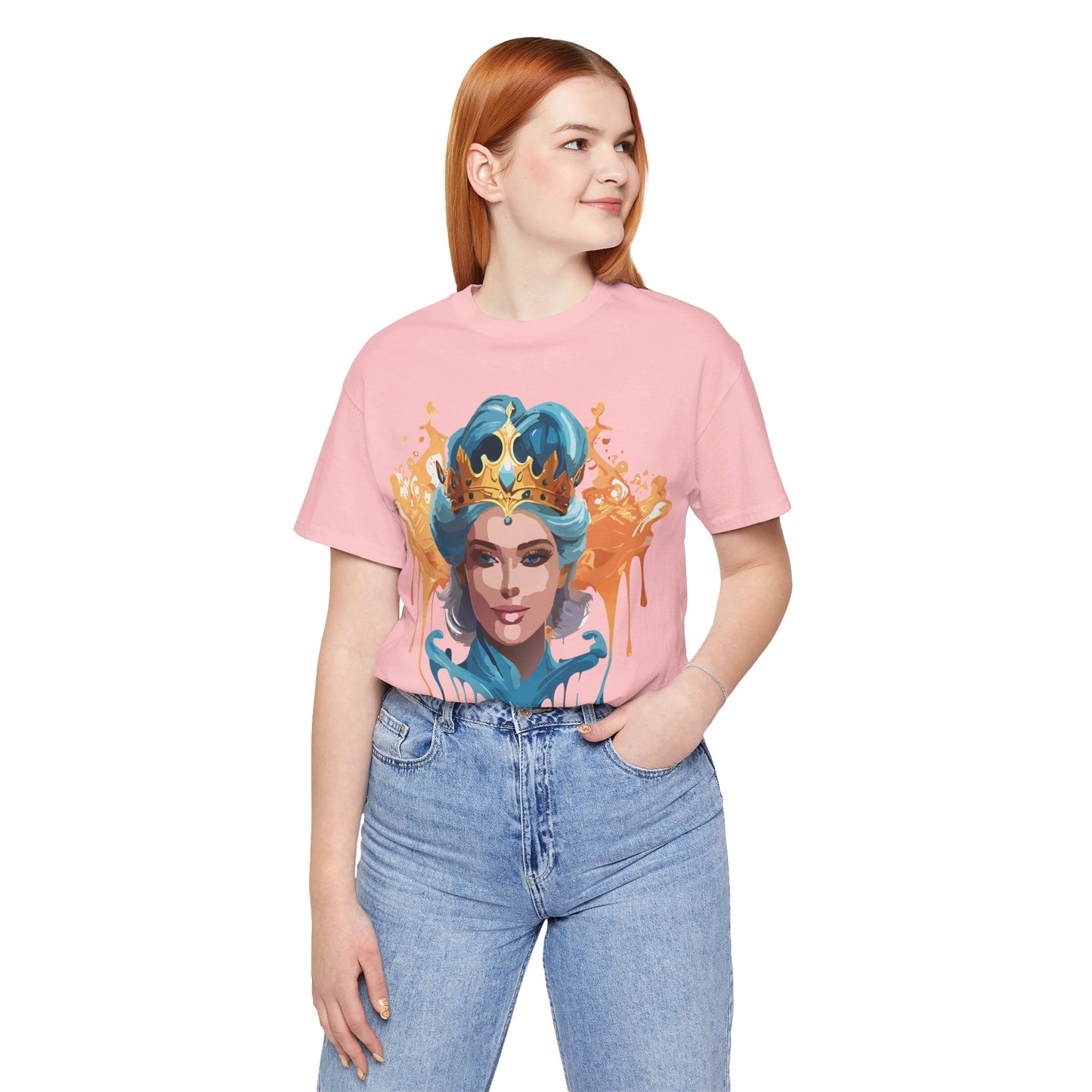 Natural Cotton Tee Shirt - Queen Collection