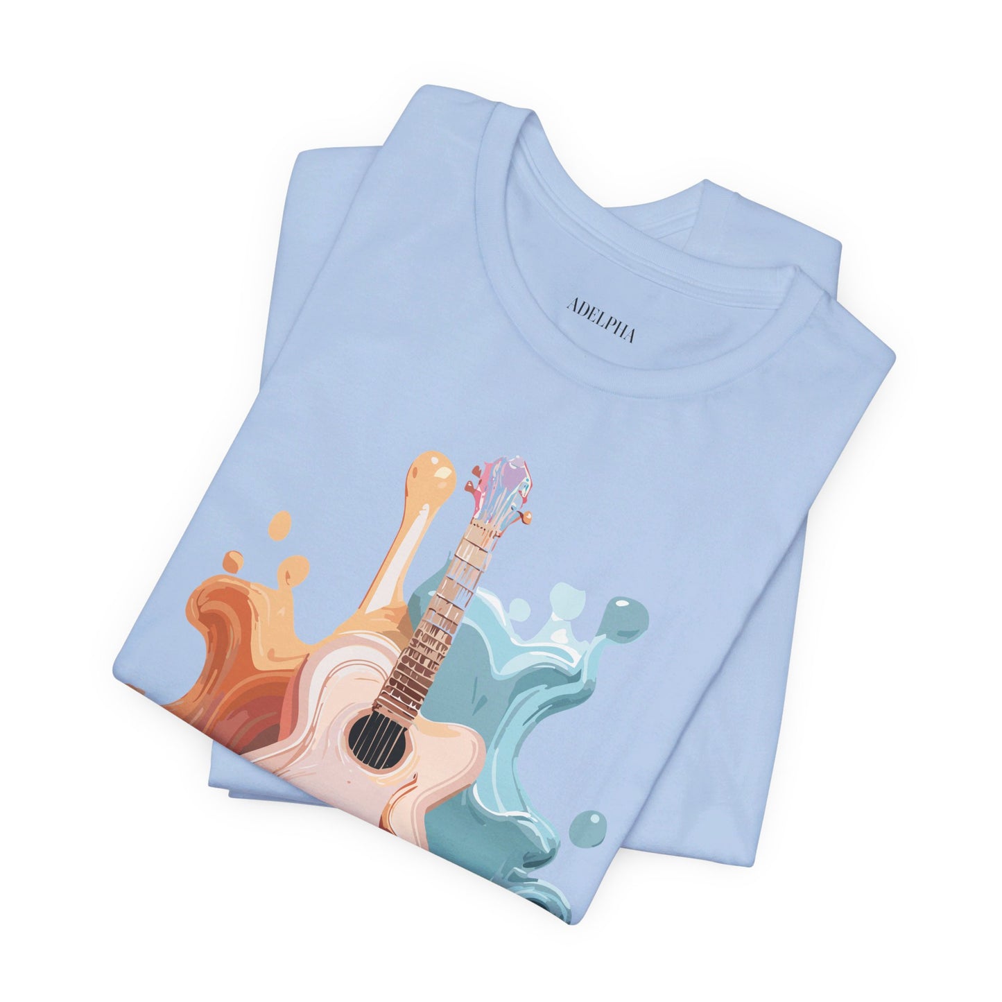 T-shirt en coton naturel - Collection Musique