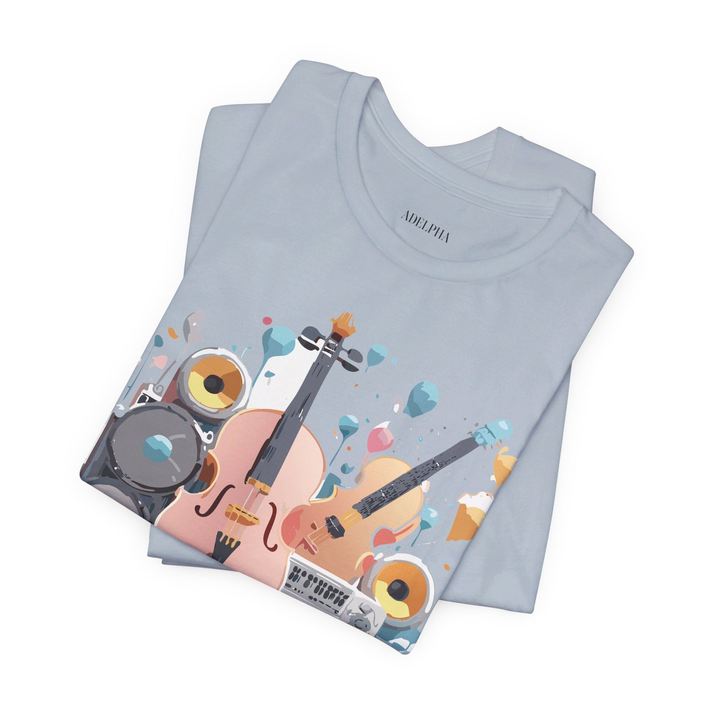 T-shirt en coton naturel - Collection Musique