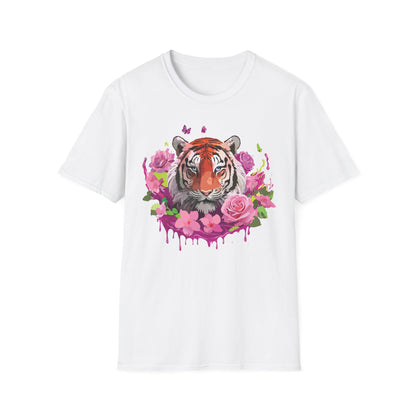 Tiger Shirt Unisex Tee Gildan Softstyle 64000 Ring Spun Cotton