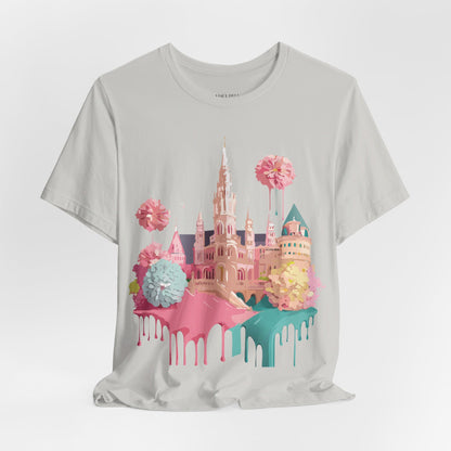Natural Cotton Tee Shirt - Beautiful Places Collection - Vienna Printify