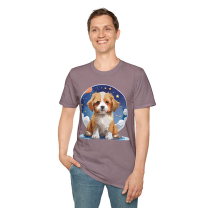 Dog Shirt Unisex Animal Tee Gildan Softstyle 64000 Short Sleeve Comfort