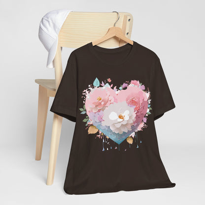 Natural Cotton Tee Shirt - Love Story Collection Printify