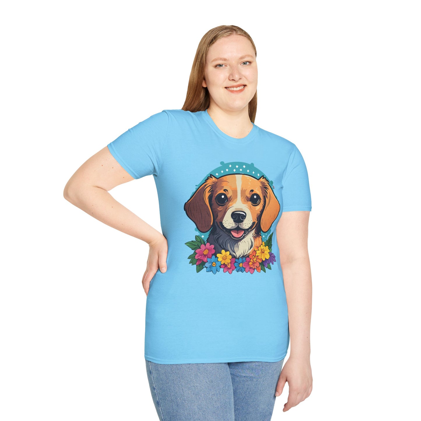 Dog Shirt, Shirt with Dog, Animal Tee, Shirt with Animals