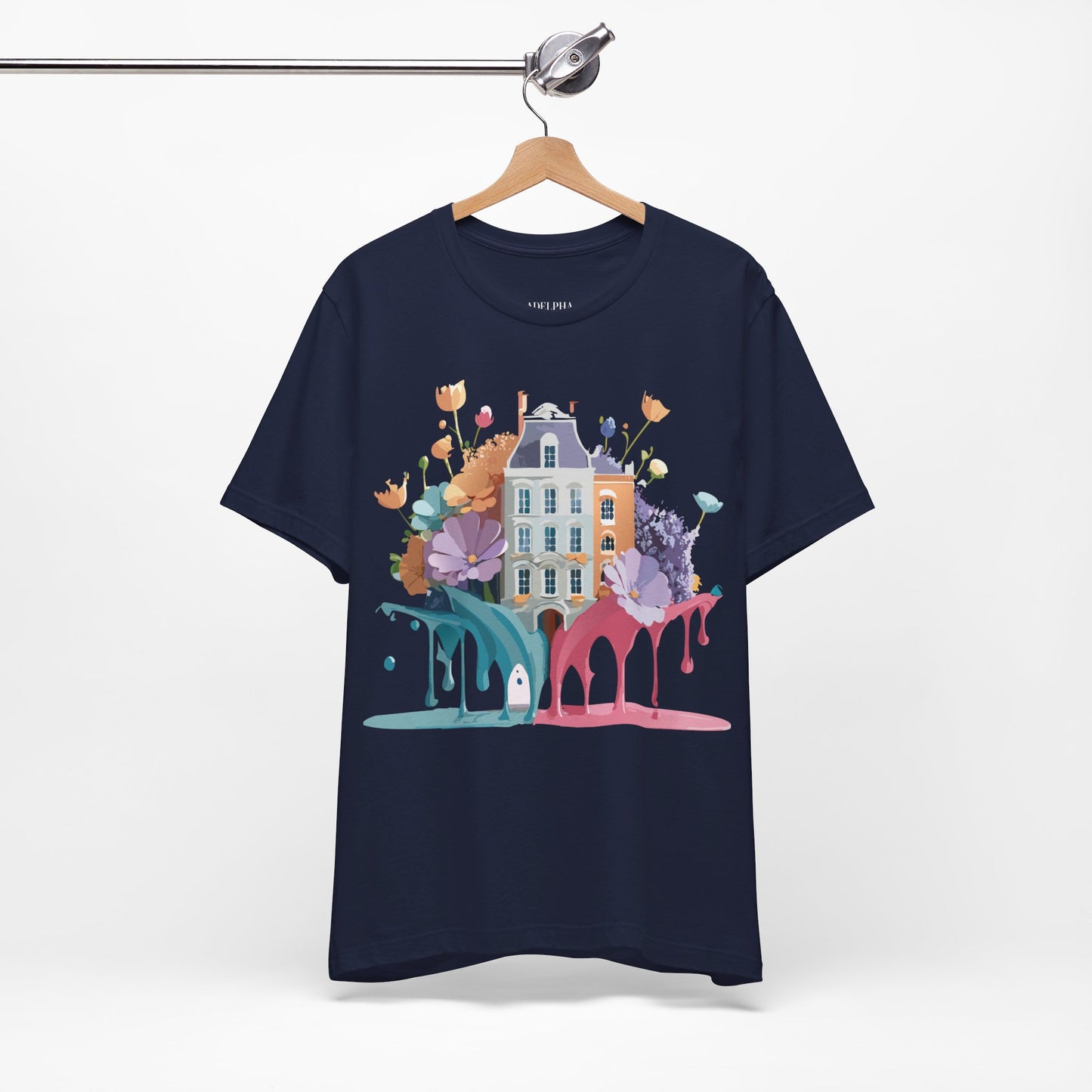 T-shirt en coton naturel - Collection Beautiful Places - Amsterdam