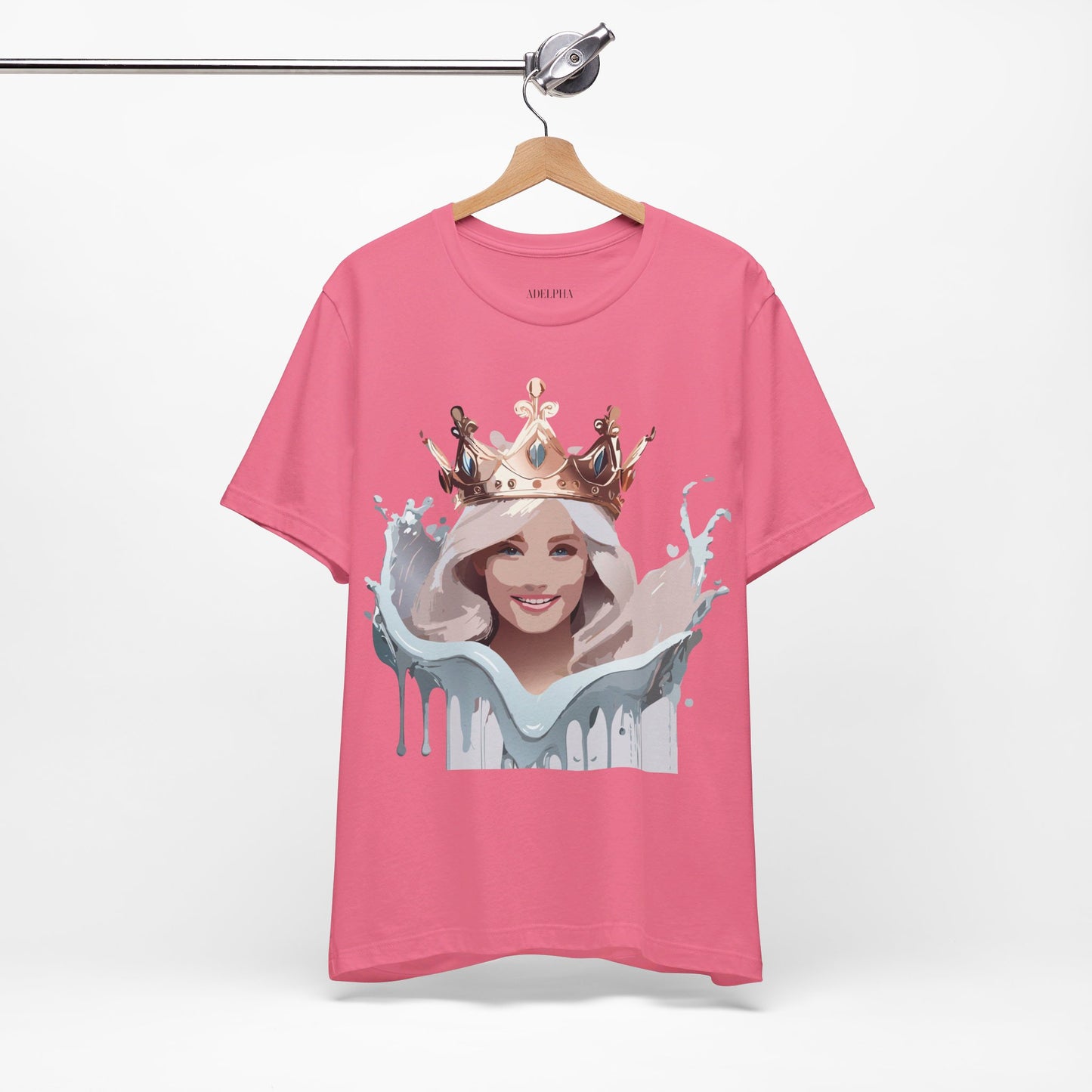 T-shirt en coton naturel - Collection Queen