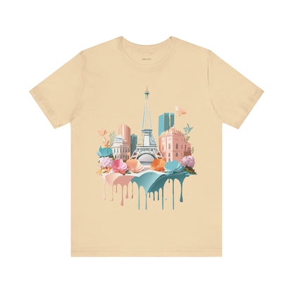 Tourist Shirt, Shirt with Paris - ADELPHA