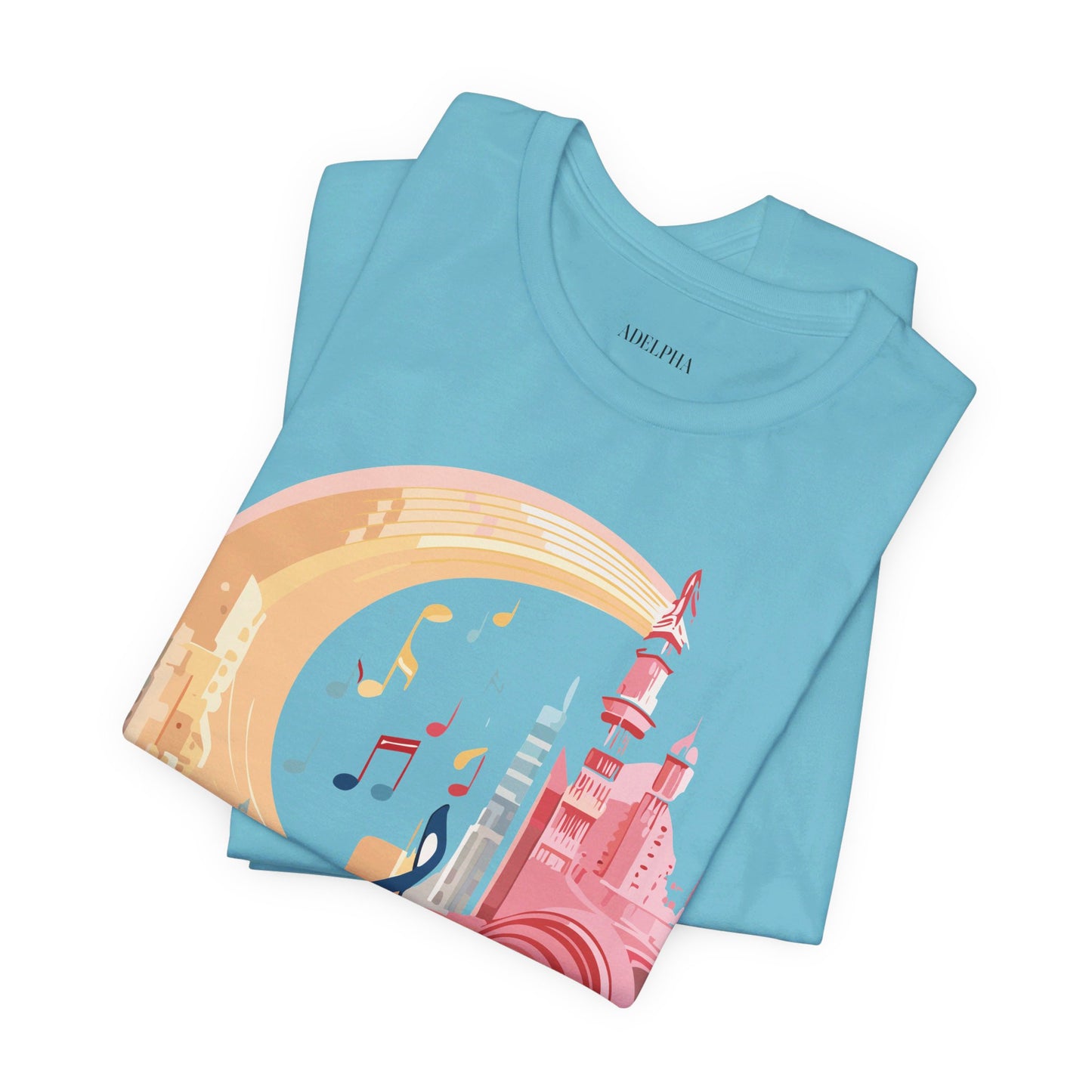 T-shirt en coton naturel - Collection Musique