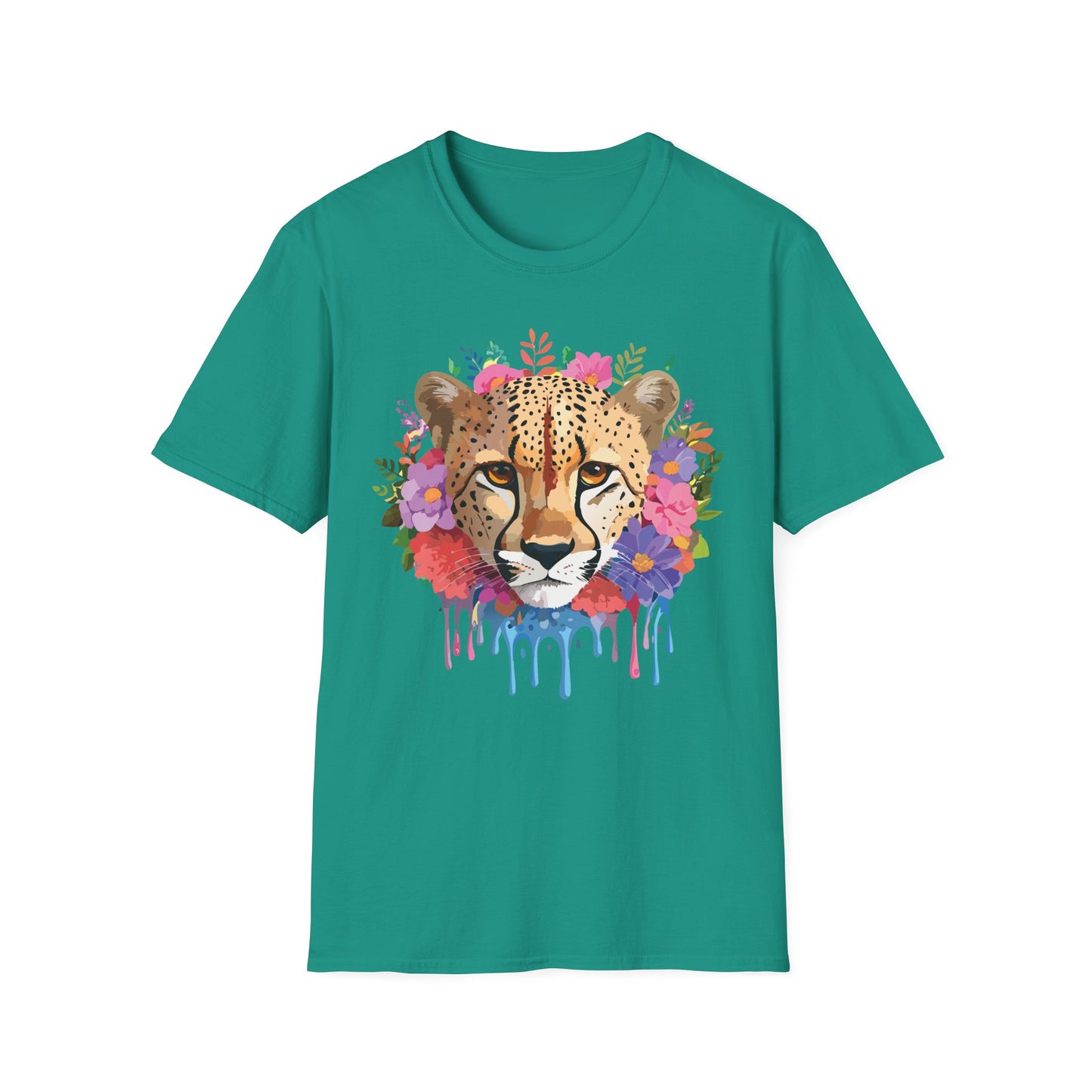 Cheetah Shirt, Shirt with Cheetah, Cheetah Tee, Shirt with Animals