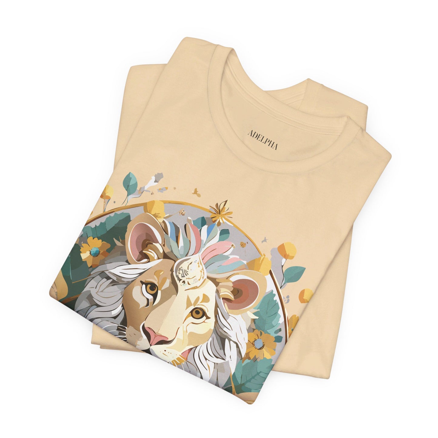 T-shirt en coton naturel - Collection Médaillon