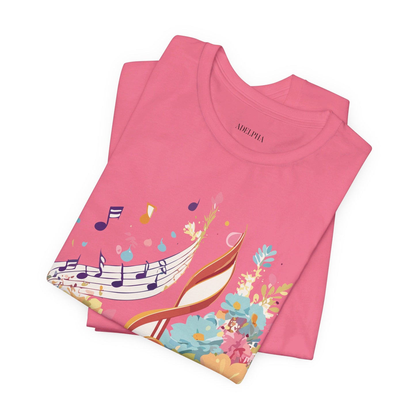 T-shirt en coton naturel - Collection Musique