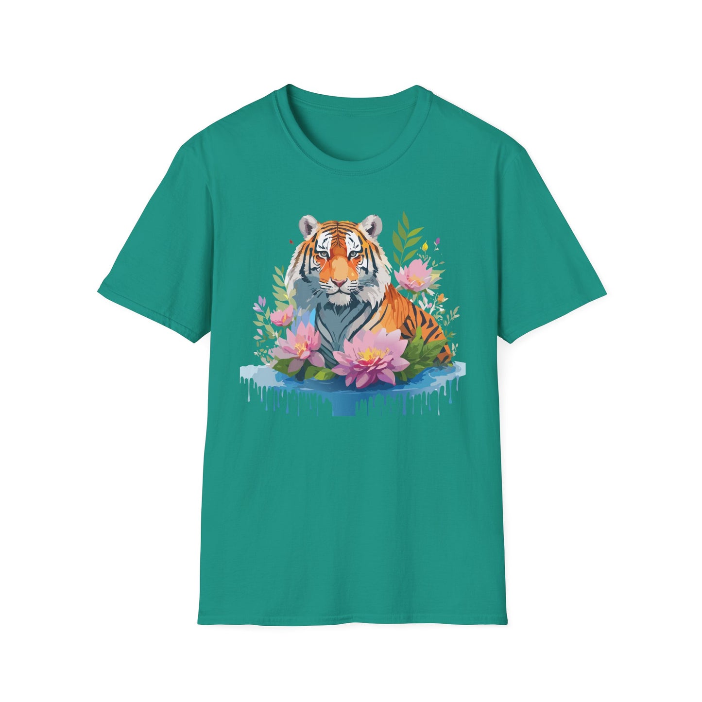 Tiger Shirt, Shirt with Tiger, Animal Tee, Shirt with Animals