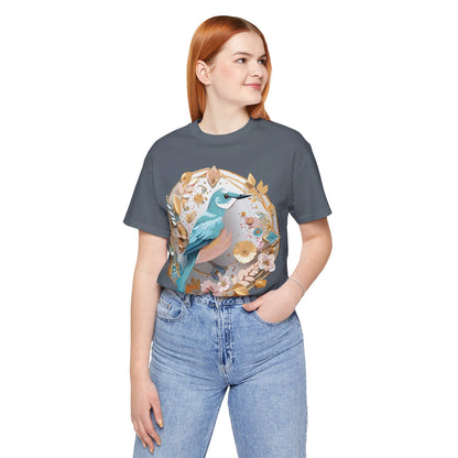 Natural Cotton Tee Shirt - Medallion Collection Printify