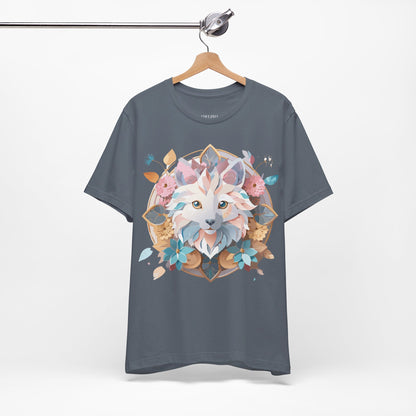 Natural Cotton Tee Shirt - Medallion Collection Printify