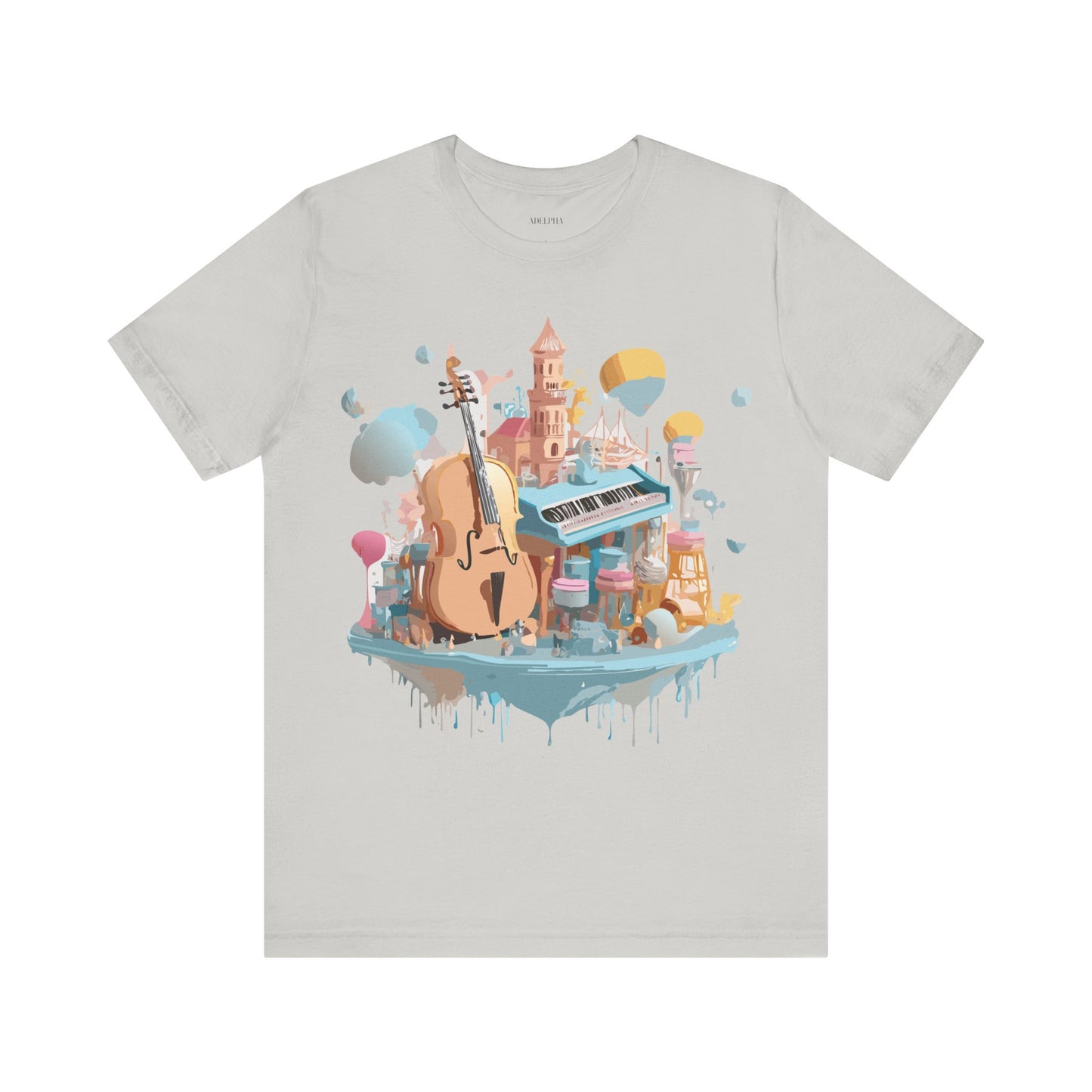 T-shirt en coton naturel - Collection Musique