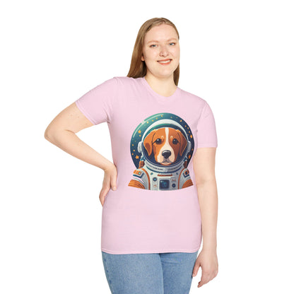 Dog Shirt Unisex Animal Print Tee Softstyle Short Sleeve Tee
