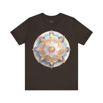 Natural Cotton Tee Shirt - Medallion Collection Printify