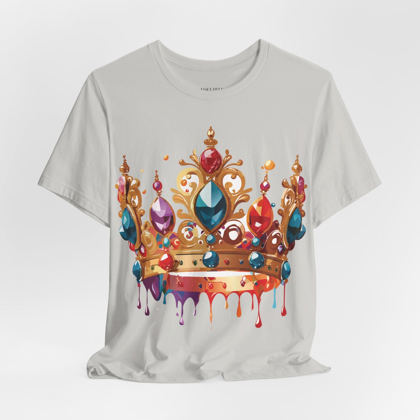 T-Shirt aus natürlicher Baumwolle – Queen Collection