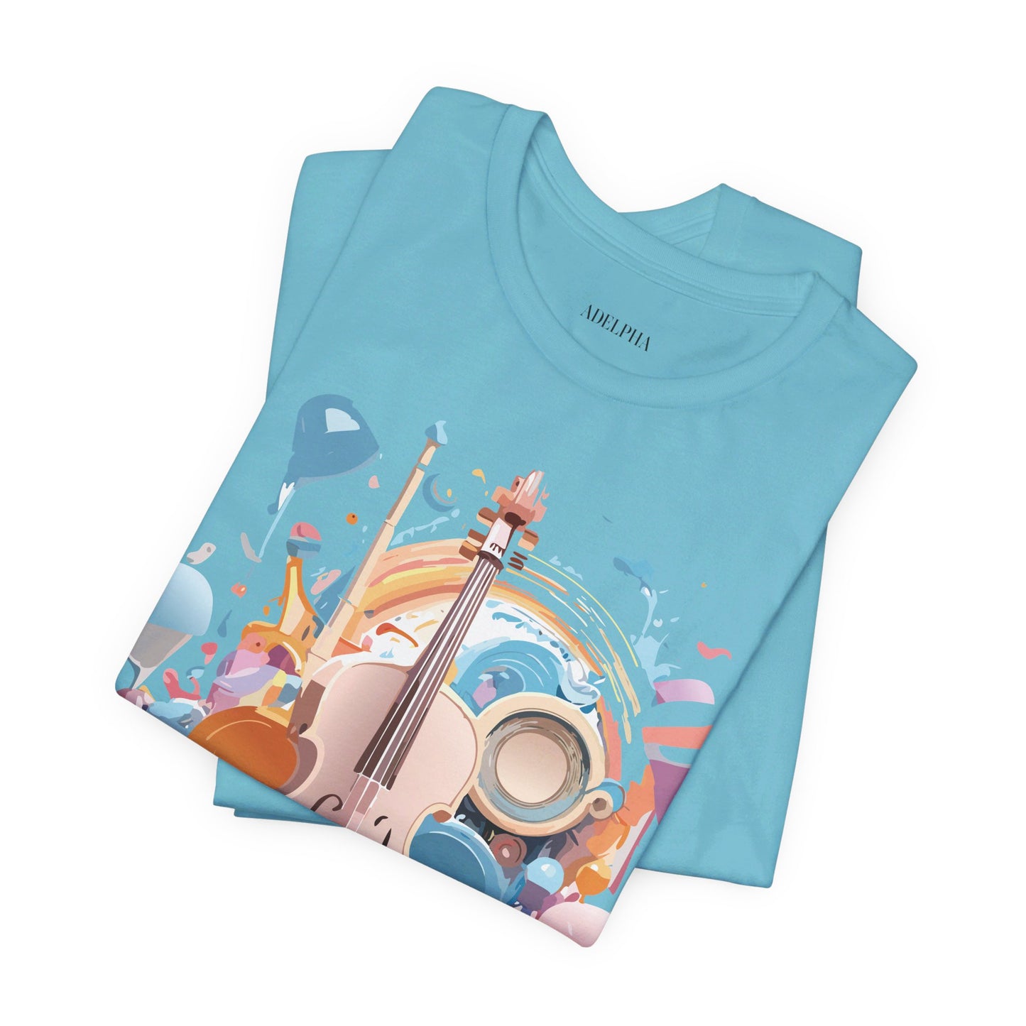 Natural Cotton Tee Shirt - Music collection