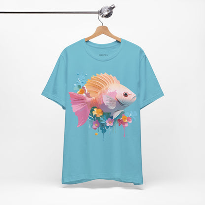 Shirt with Animals | Fish Printify