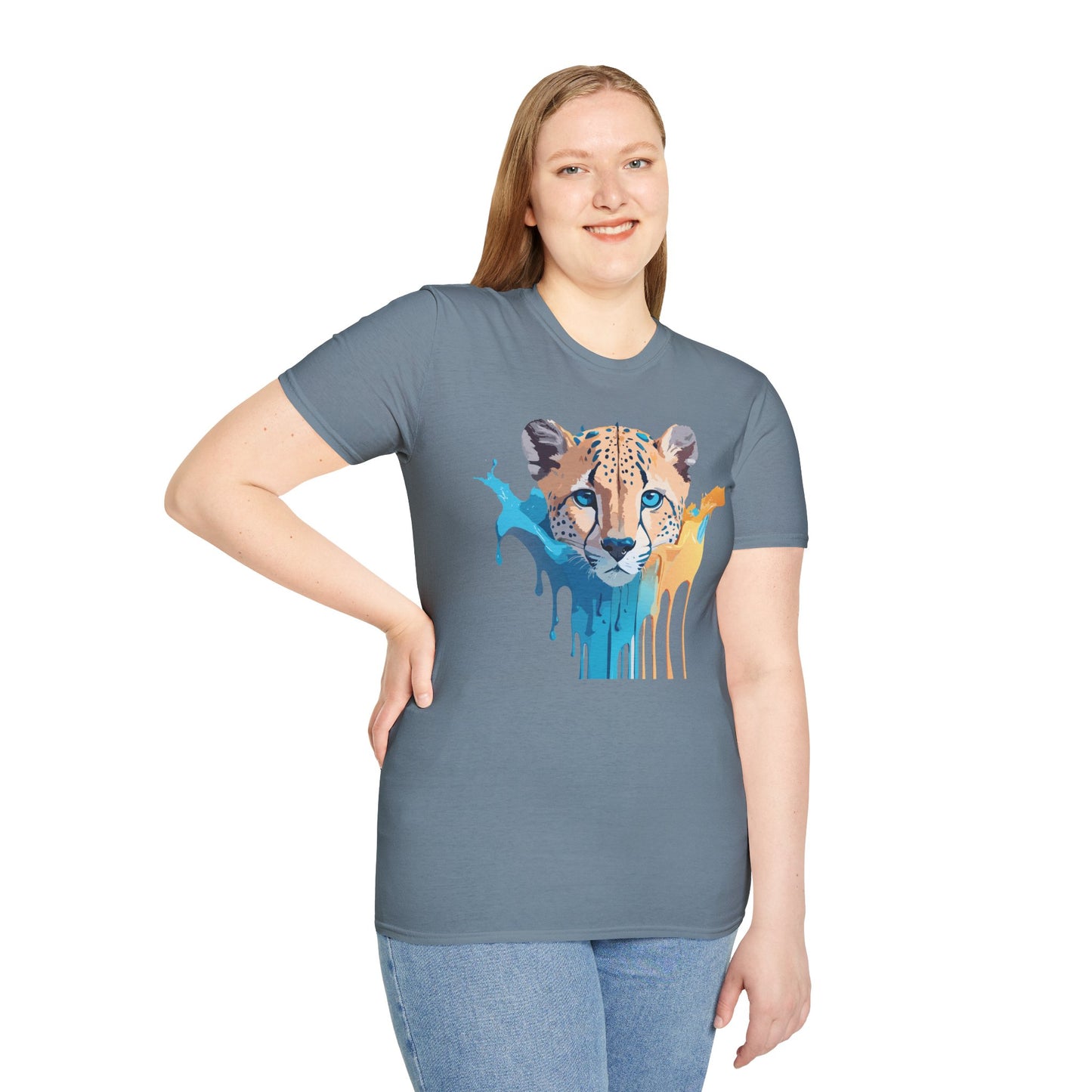 Cheetah Shirt, Shirt with Cheetah, Cheetah Tee, Shirt with Animals