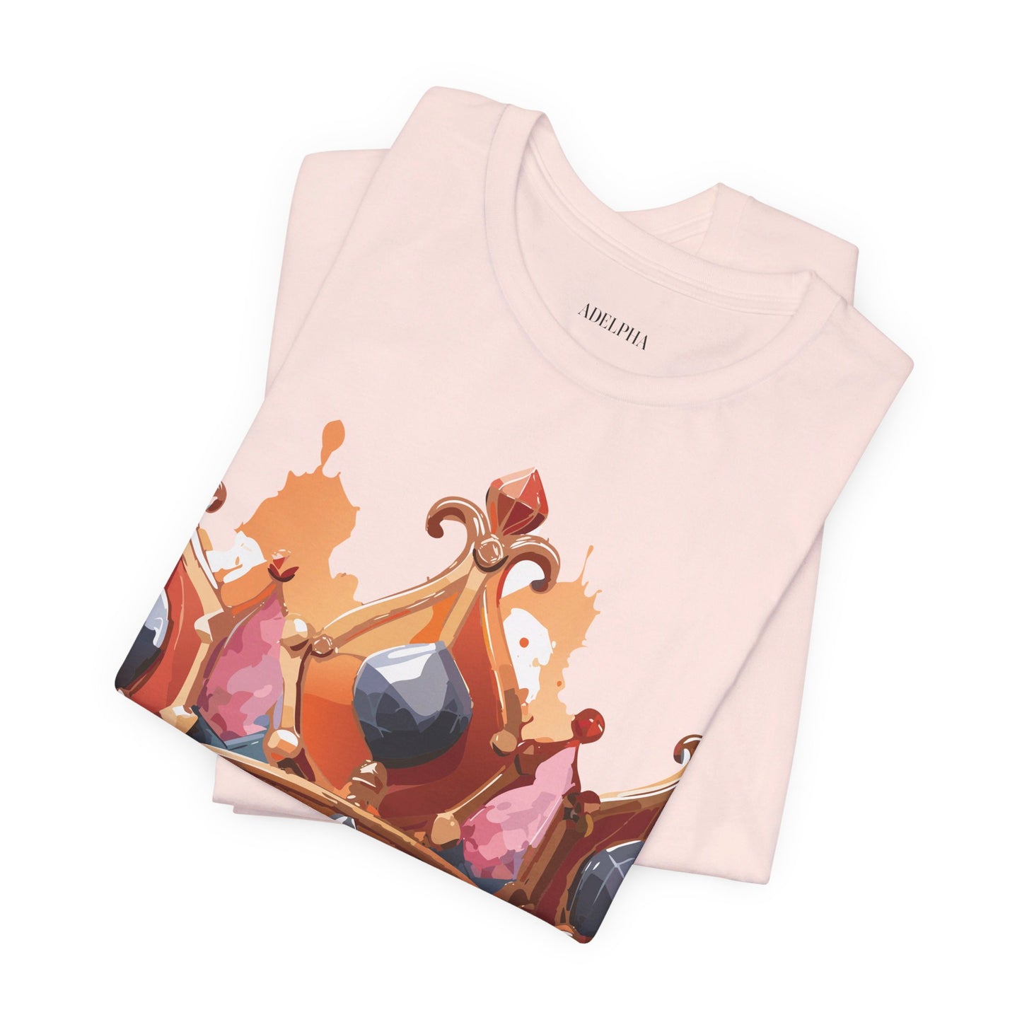 T-shirt en coton naturel - Collection Queen