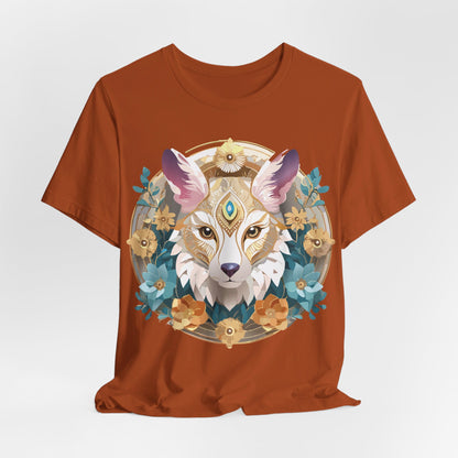 Natural Cotton Tee Shirt - Medallion Collection Printify