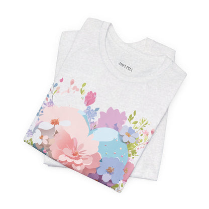 Natural Cotton Tee Shirt - Love story Collection Printify