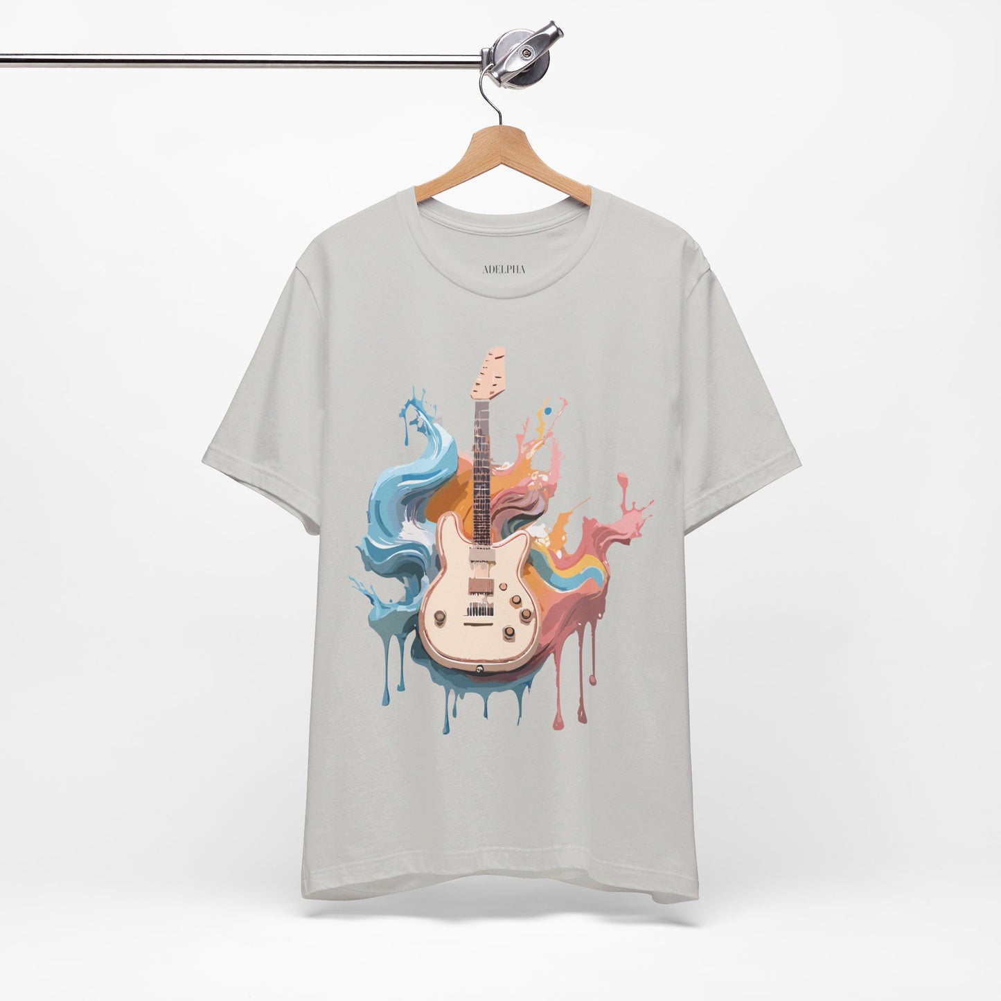 T-Shirt aus natürlicher Baumwolle – Musikkollektion