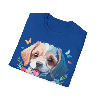 Dog Shirt Unisex Softstyle Tee Gildan 64000 100 Percent Ring Spun Cotton