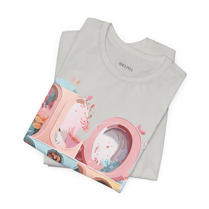 Natural Cotton Tee Shirt - Love story Collection Printify