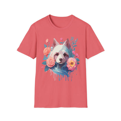 Dog Shirt Unisex Softstyle Cotton Tee Gildan 64000 With Animal Designs