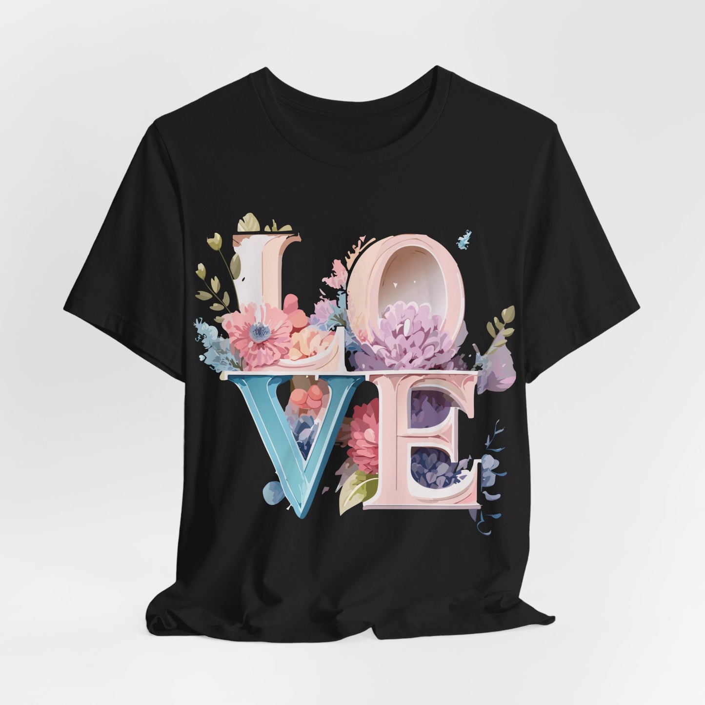 T-Shirt aus natürlicher Baumwolle – Love Story Collection