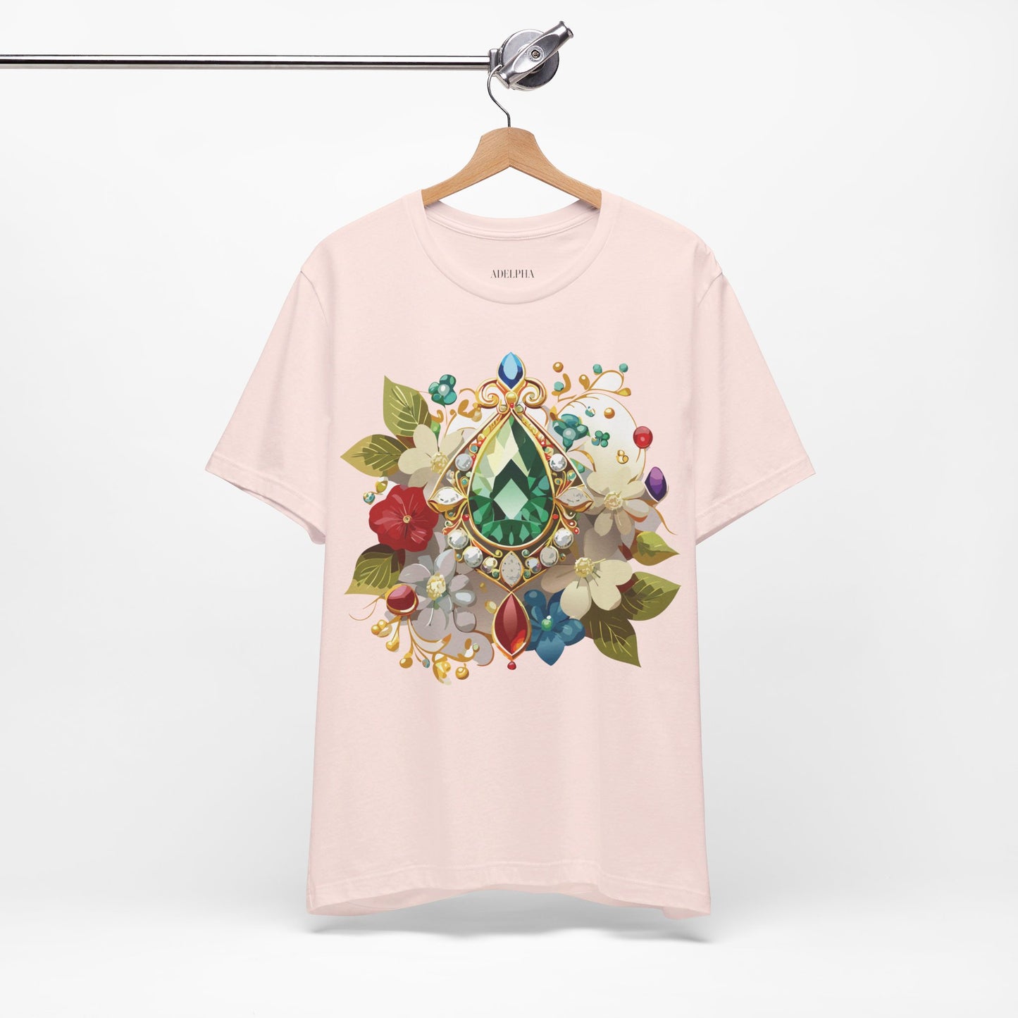 T-Shirt aus natürlicher Baumwolle – Queen Collection