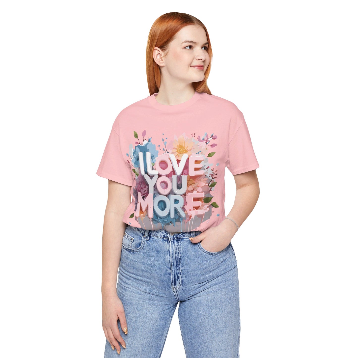 Natural Cotton Tee Shirt - Love story Collection